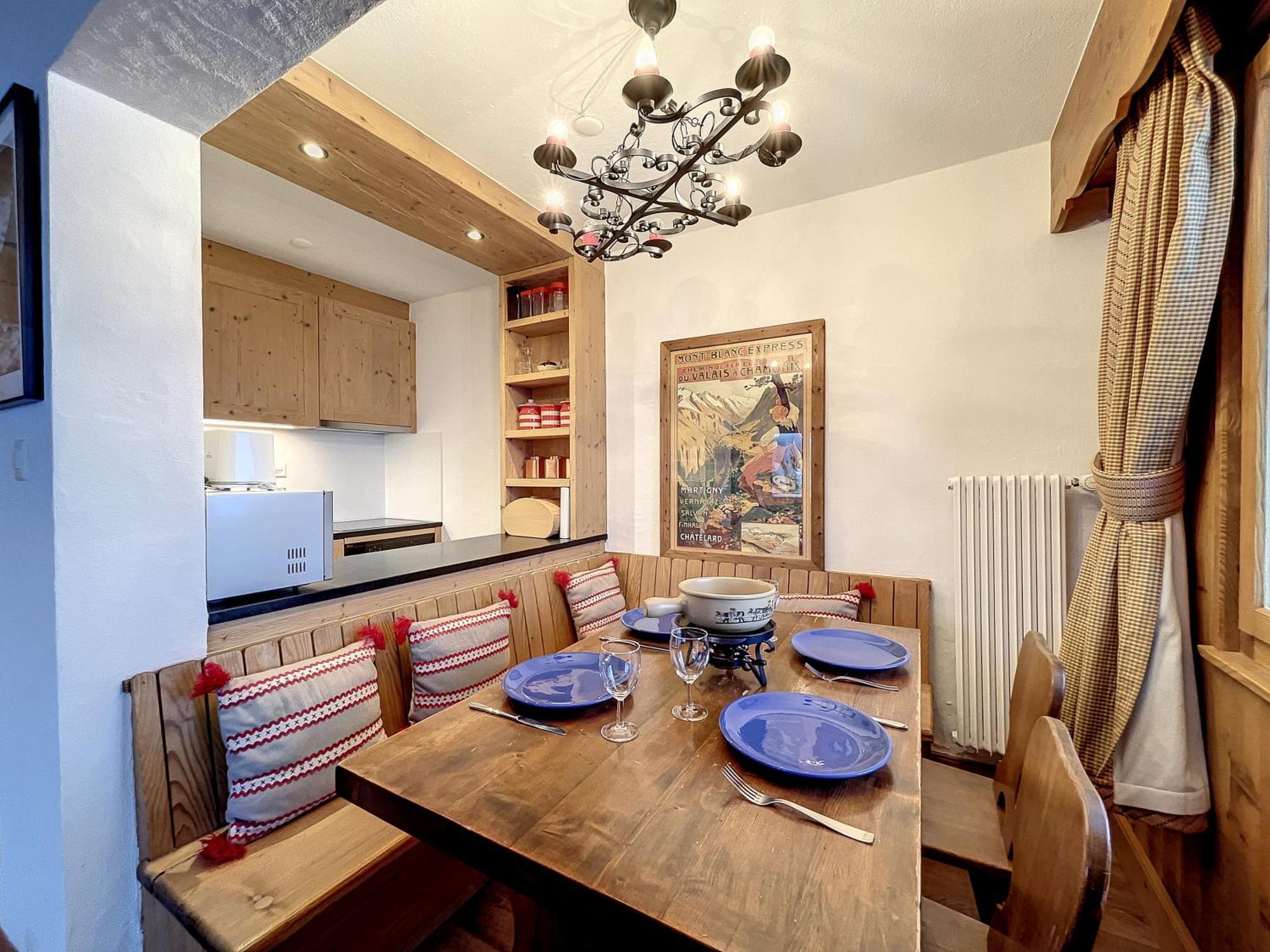 Apartments Roxes Verbier Bagian luar foto