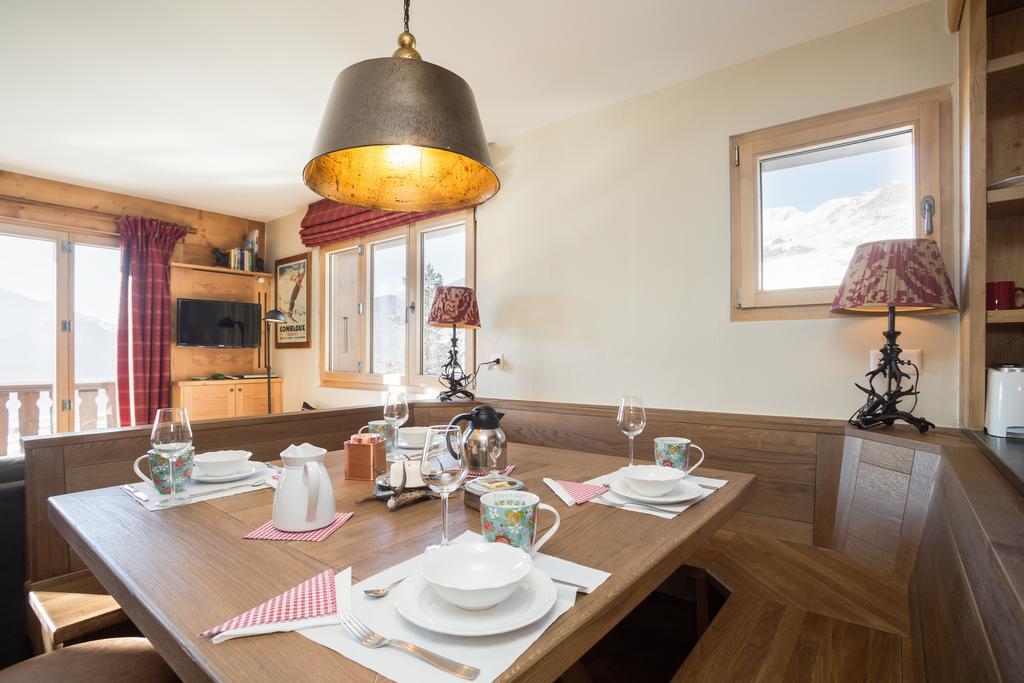 Apartments Roxes Verbier Bagian luar foto