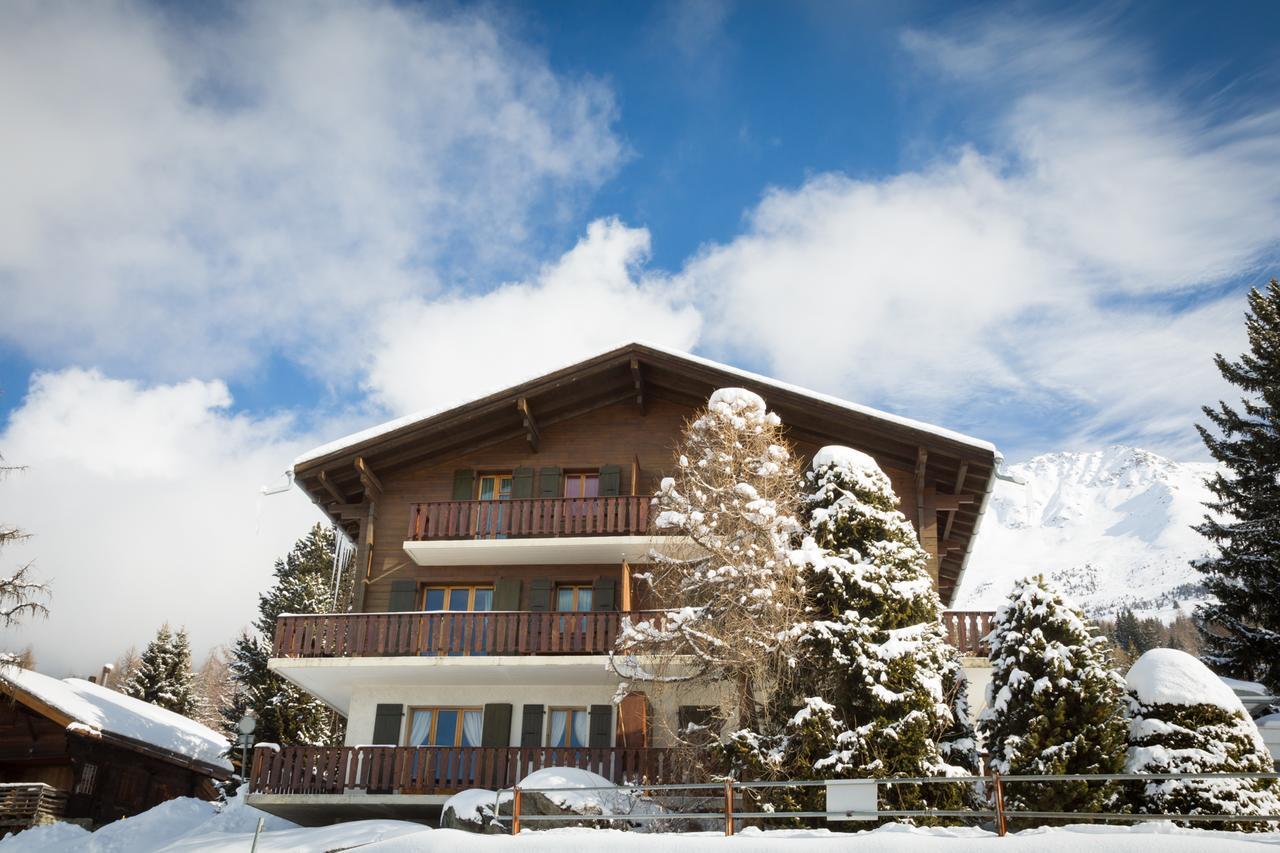 Apartments Roxes Verbier Bagian luar foto